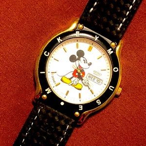 Vintage Seiko Mickey Mouse Watch